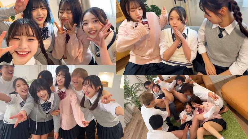えま&いつは&ゆみ&いと 無料サンプル画像(1) 【無料動画ラボ】